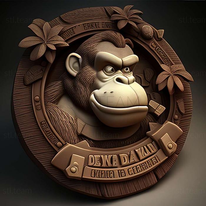 3D модель Игра Donkey Kong Country Tropical Freeze (STL)